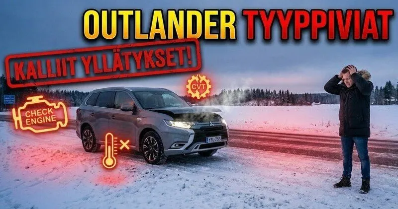 Mitsubishi Outlander tyyppiviat