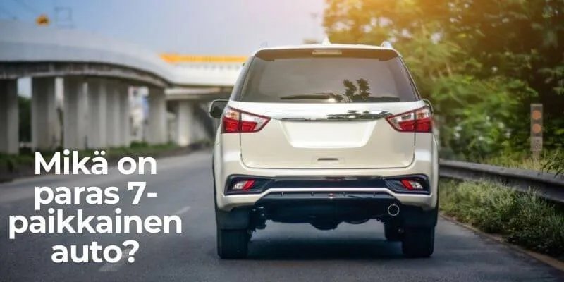 10 parasta 7-paikkaista perheautoa alle 20 000 eurolla