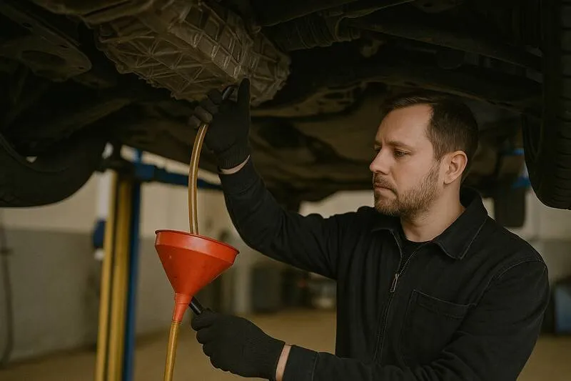 Vaihteistoöljyn vaihto – miksi se on tärkeää vaihteiston toiminnalle?