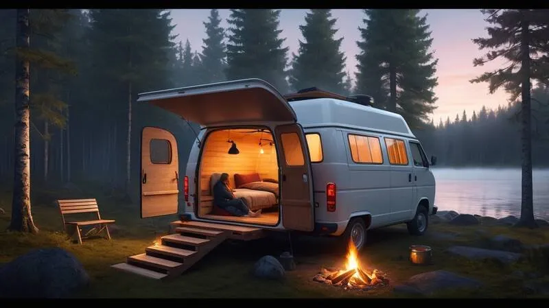 Vanlife ja hyvinvointi: sauna matkakodin arjessa