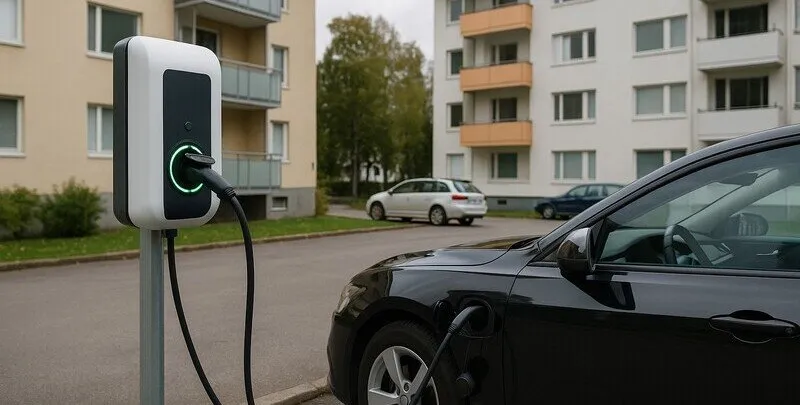 Sähköauton latauspiste taloyhtiössä ja yhdenvertaisuus