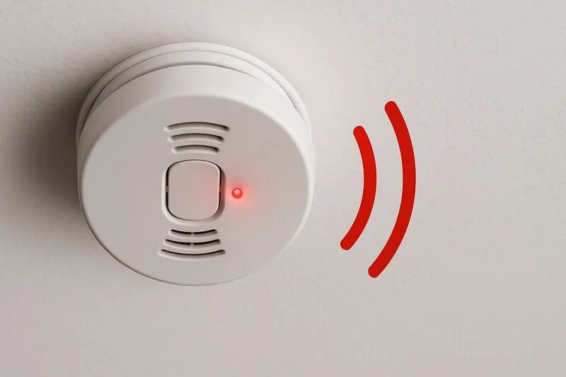 Miksi sähköverkkoon kytketty palovaroitin piippaa?